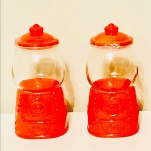 arget Bullseye Gumball Machine Canisters